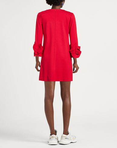 Woman Mini dress Red Size 2 Viscose, Polyamide, Elastane