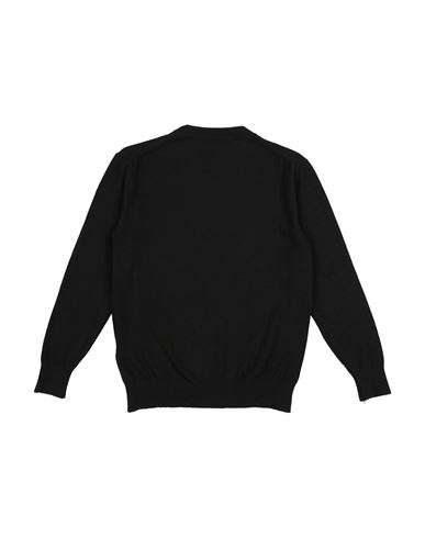 Kid Boy Sweater Black Size 12 Viscose, Polyester, Polyamide