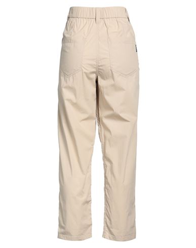 Brunello Cucinelli Woman Pants Beige Size 0 Cotton, Brass