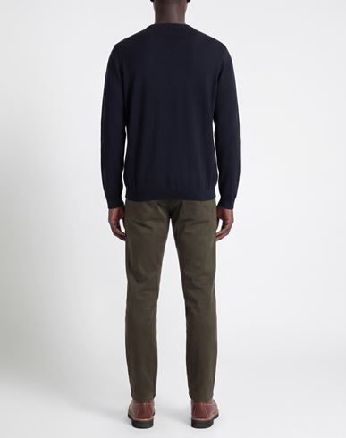 Man Sweater Midnight blue Size S Cotton