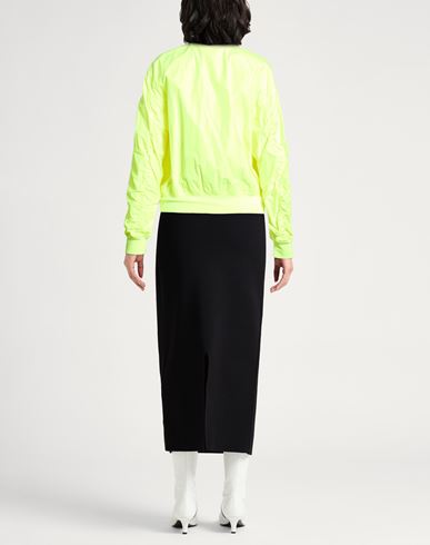 Woman Jacket Yellow Size 6 Polyester