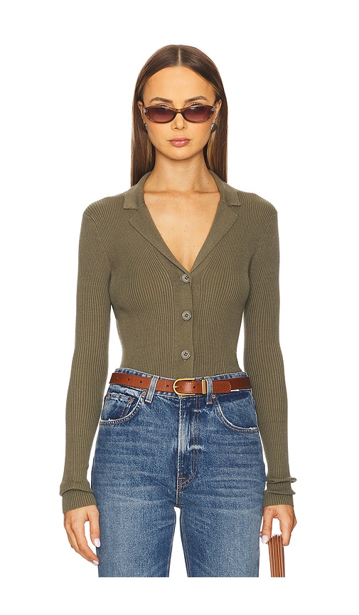 Lovers and Friends CARDIGAN MERIAH in Olive. Größe S. Also in
