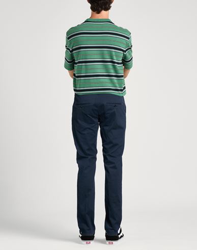 Man Pants Midnight blue Size 35 Cotton, Elastane