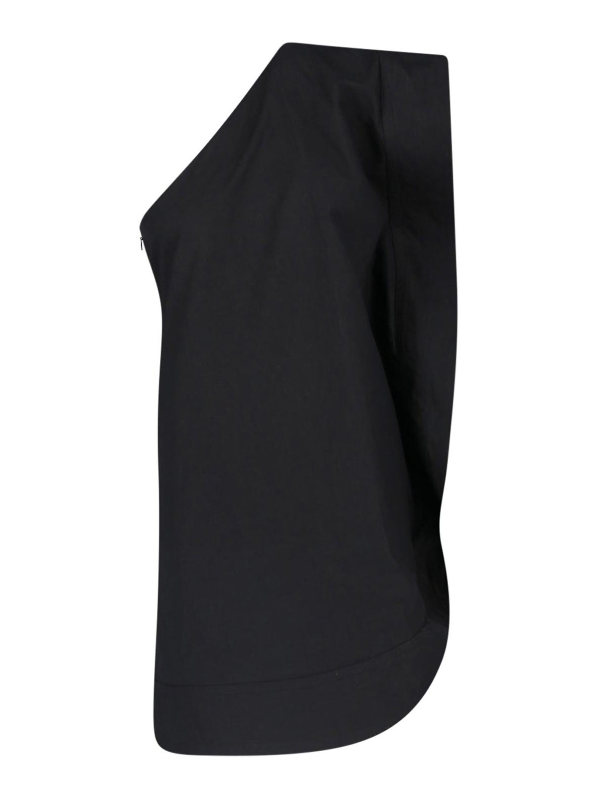 Stella Mccartney - asymmetric draped sleeveless top knee length