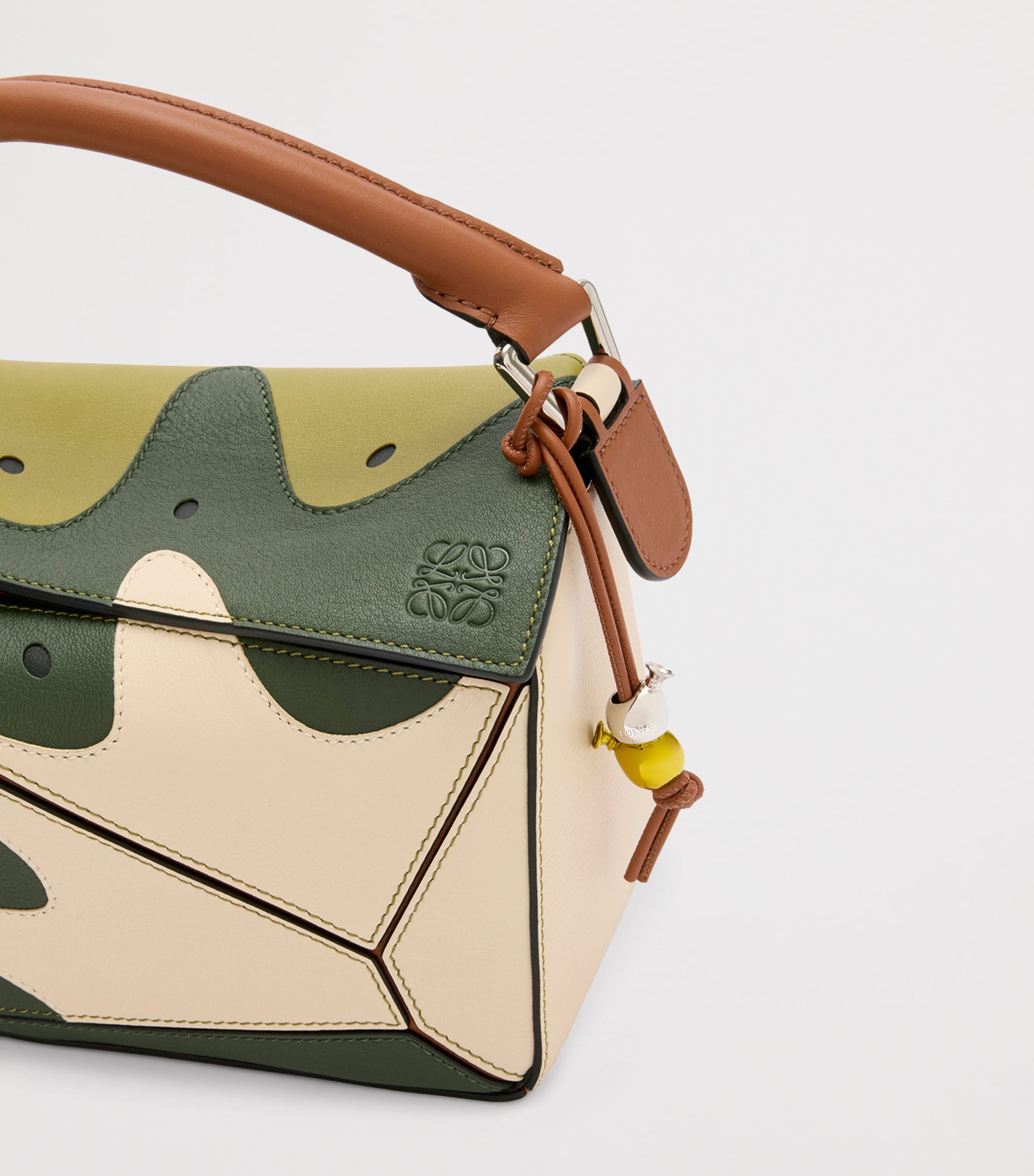 Puzzle 10 Paula's Ibiza Kiwi Top-Handle Bag