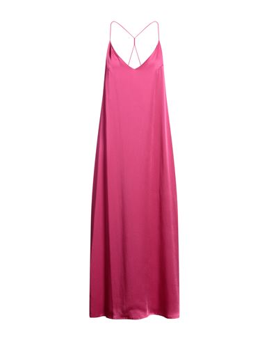 The Nina Studio Woman Maxi dress Fuchsia Size M Silk