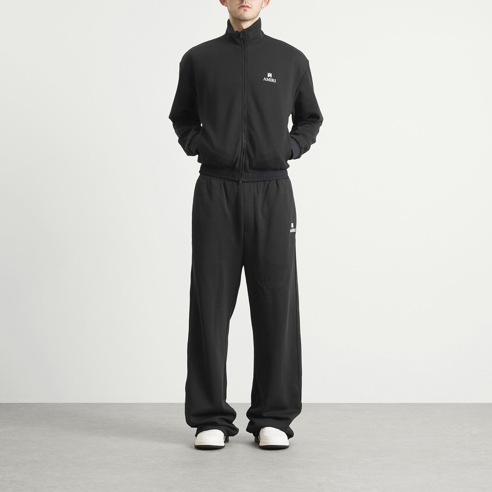 Men's Lounge Track Jacket Black