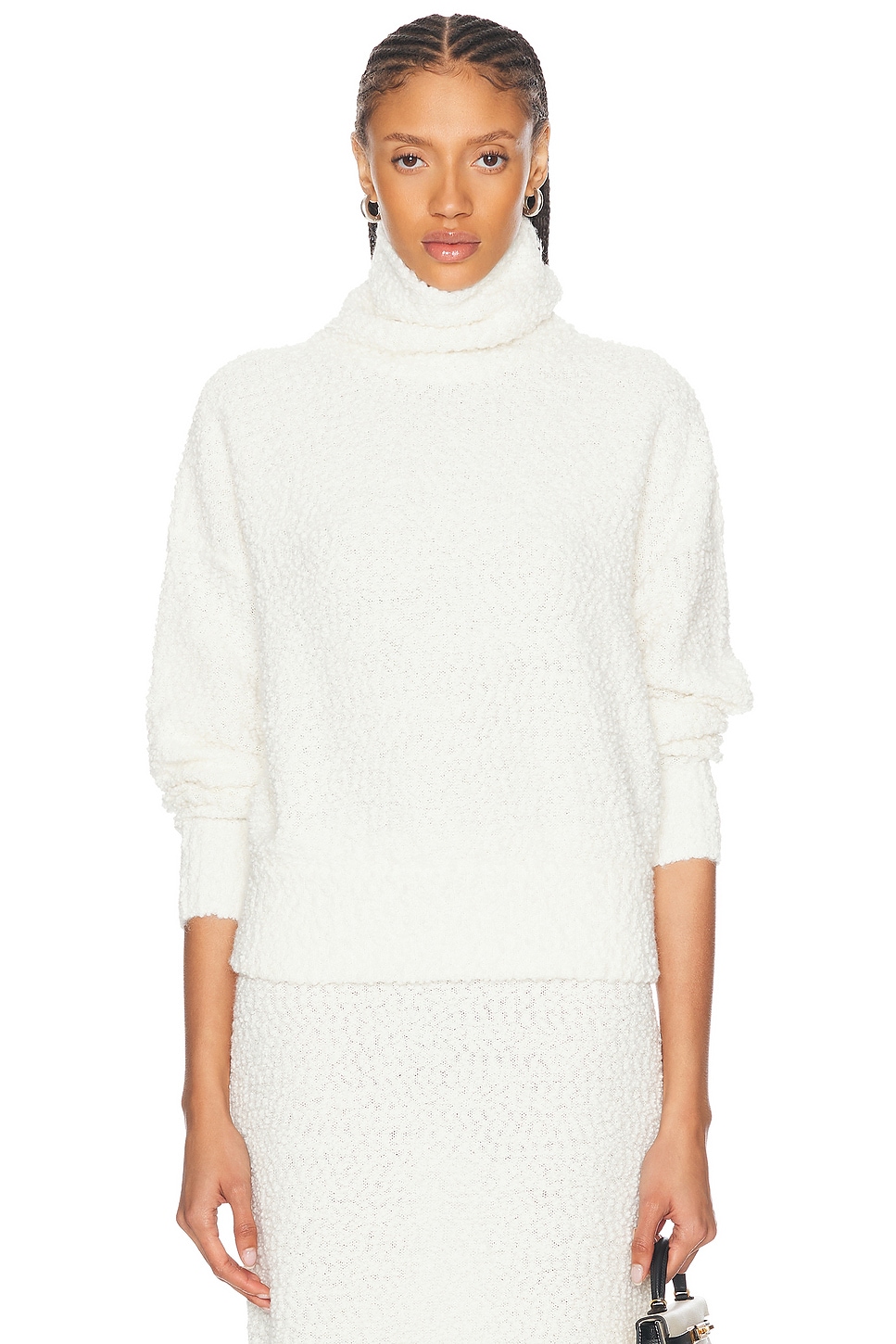 LPA Evan Turtleneck Sweater in Winter White.  XS also in