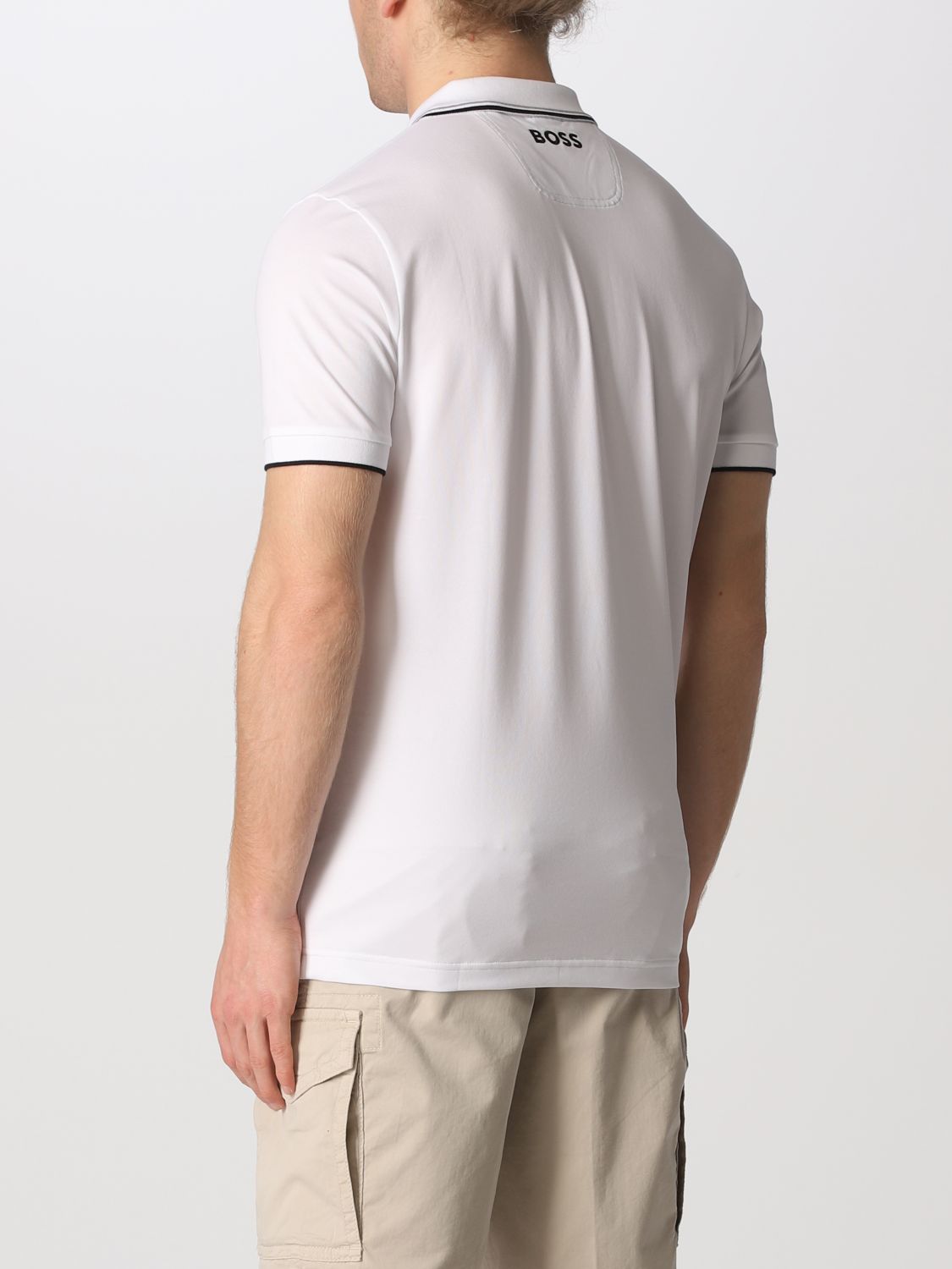 Polo Shirt Men colour White