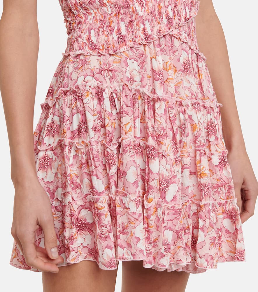Soledad printed minidress