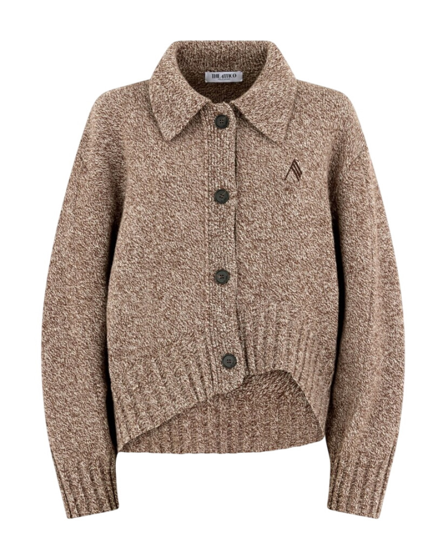 The Attico - cashmere wool cardigan