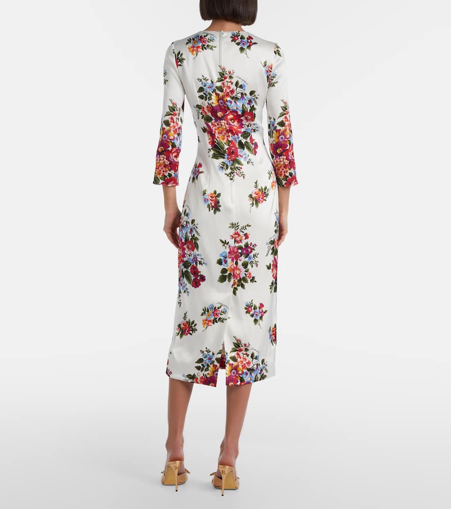 Floral midi dress