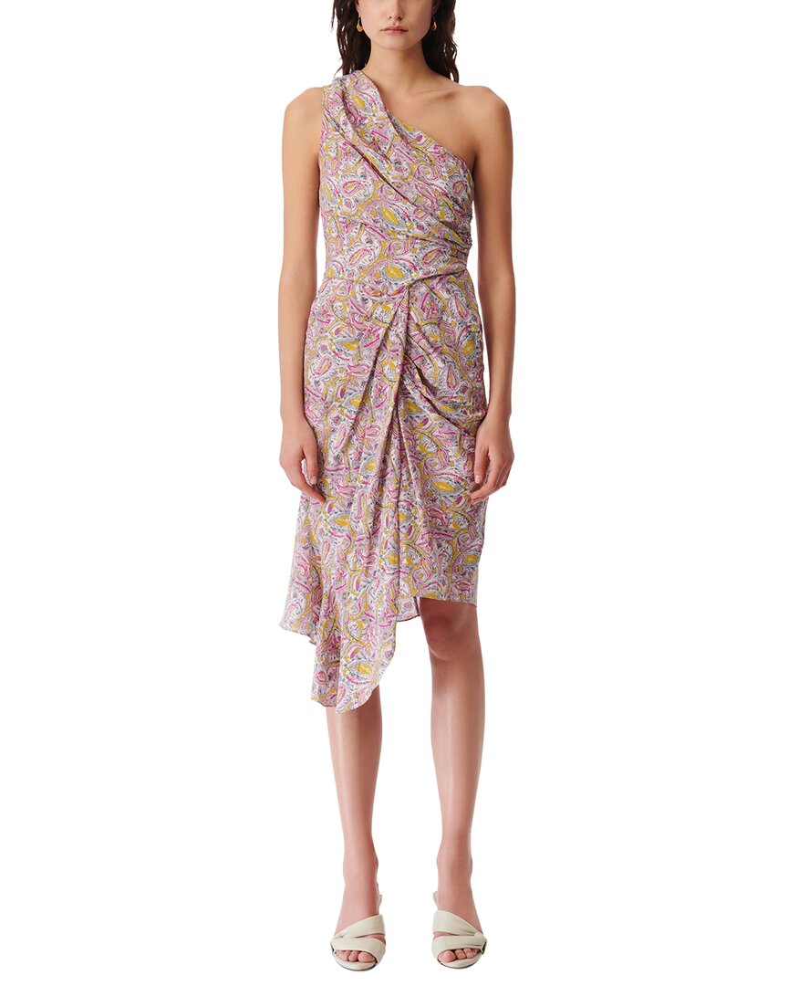 Silk Knee-Length Dress