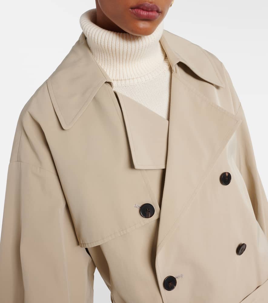 The Frankie Shop Mavis oversized trench coat
