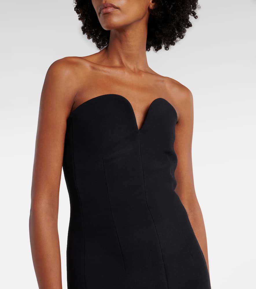 Yao strapless maxi dress