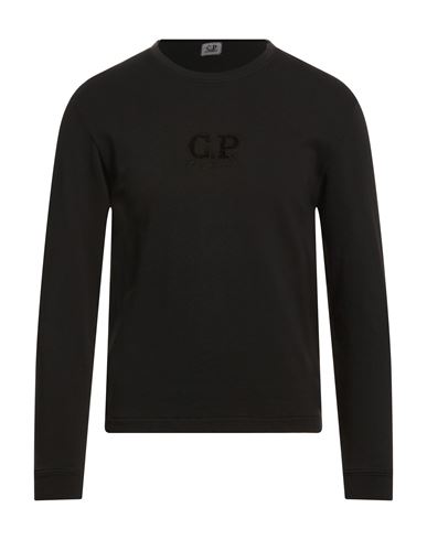 C. p. Company Man Sweatshirt Black Size 3XL Cotton