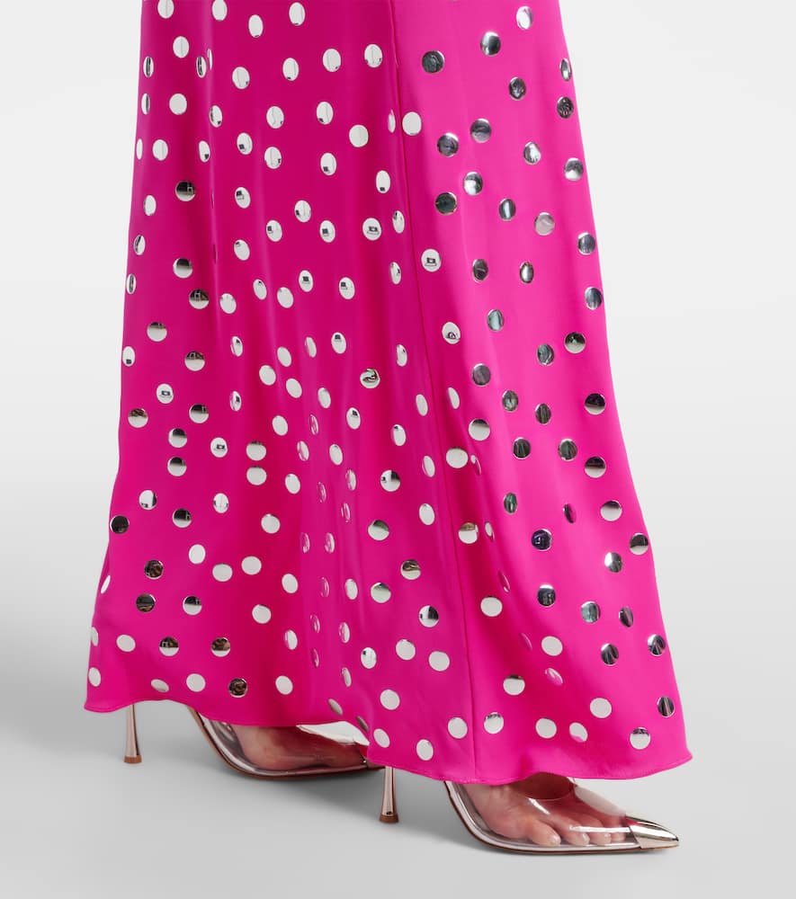 Polka-dot gown