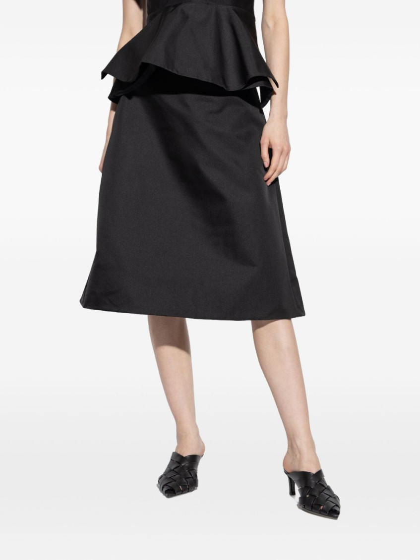 Black Silk Skirt