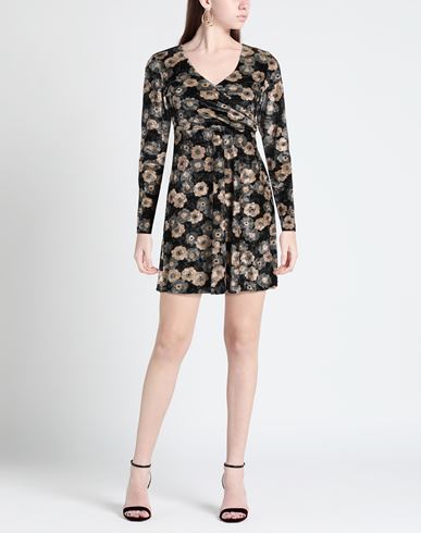 Woman Mini dress Black Size 4 Polyester, Elastane