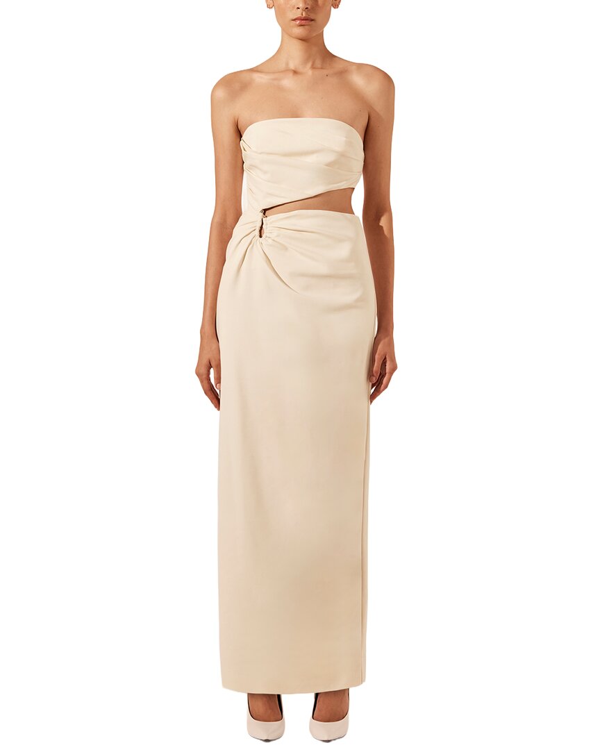 Lani Strapless Cut Out Maxi Dress