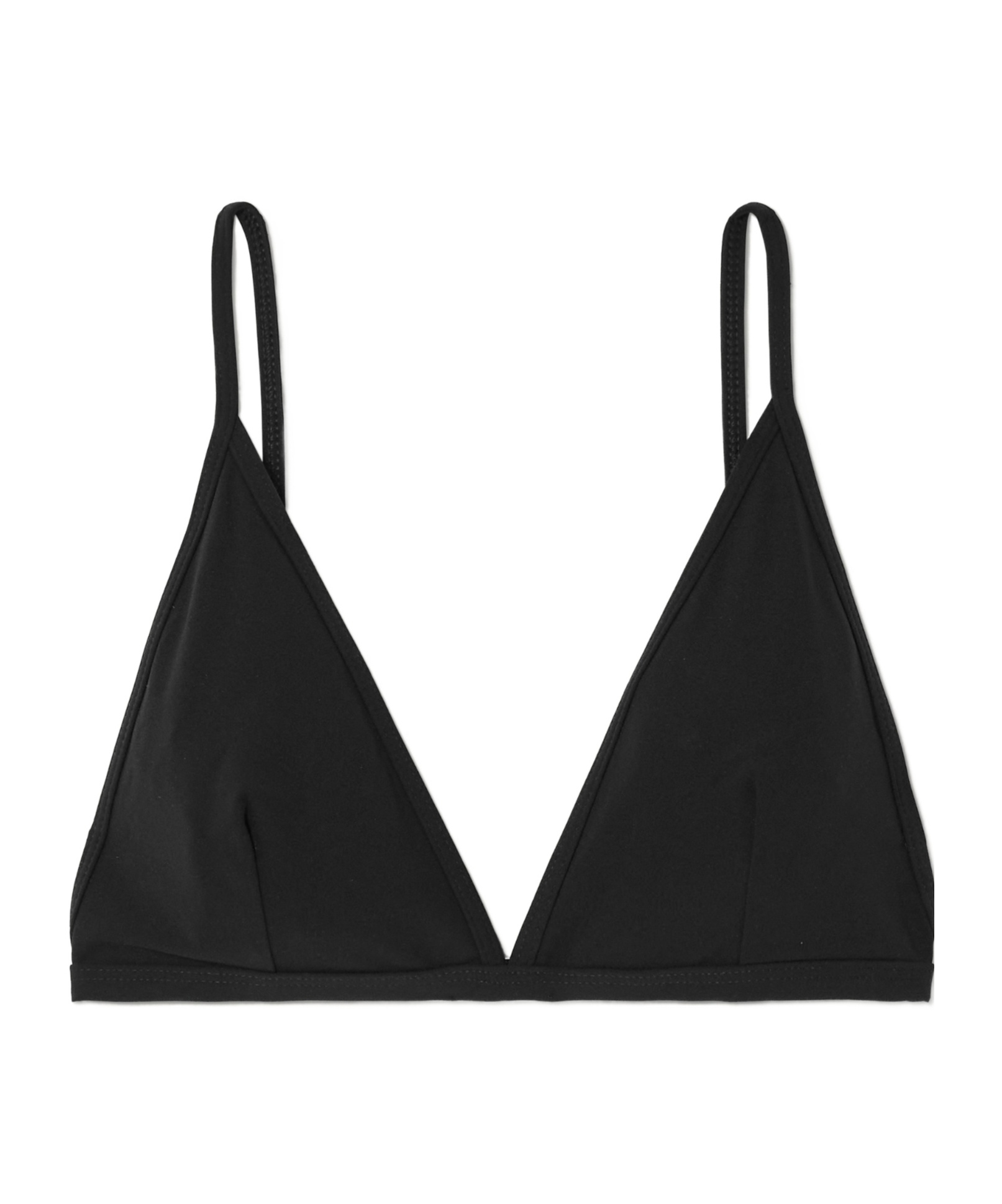 Triangle clasp bikini top