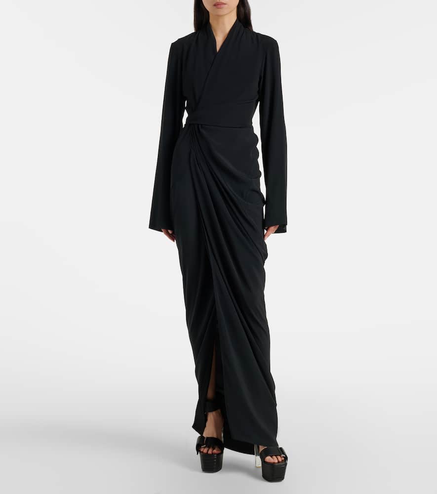 Belted wrap dress