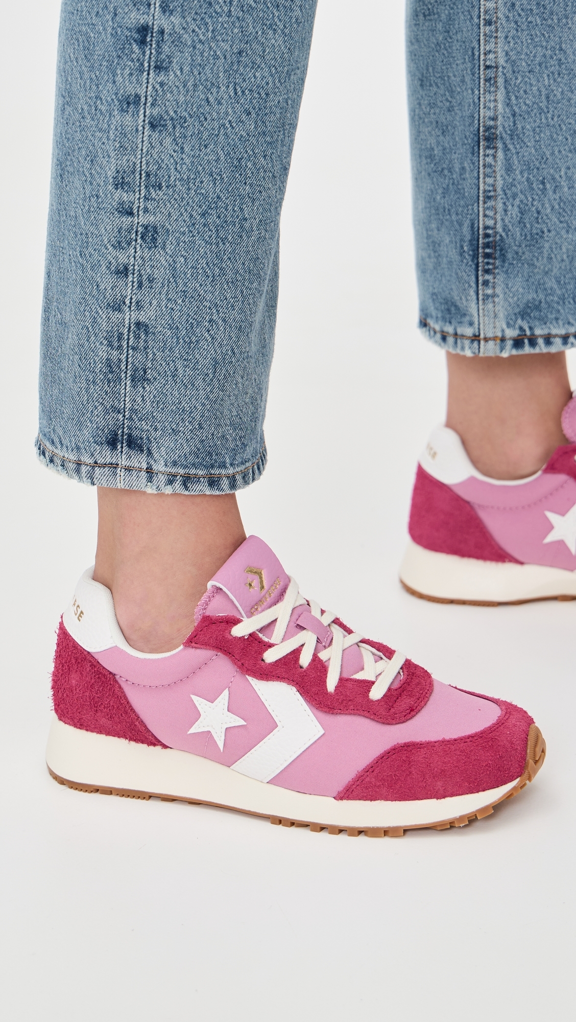 Omega Trainer Sneakers Cliffside Rose/Sporty Berry W