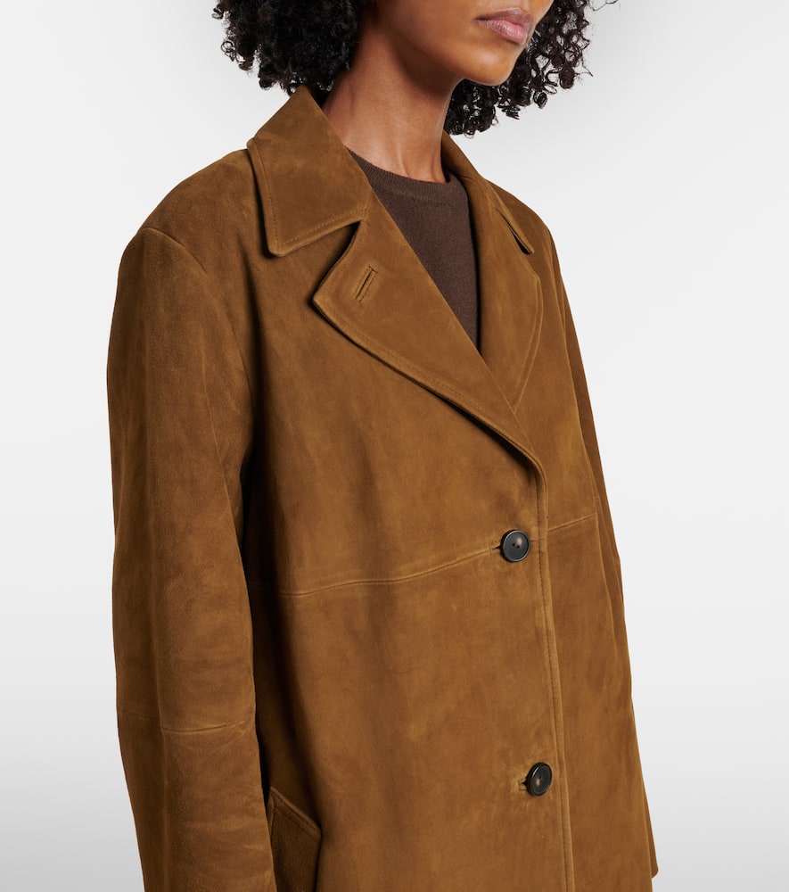 Suede coat