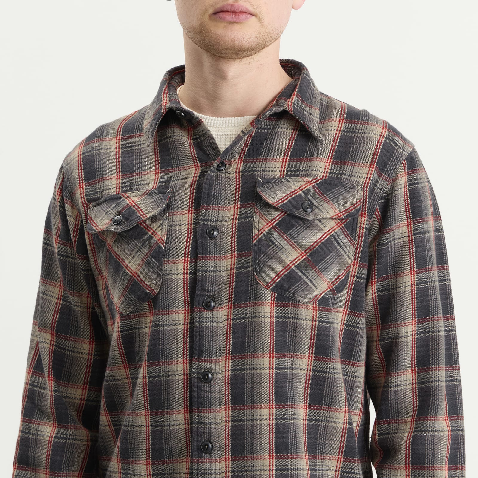Men's Jasper Check Shirt Red