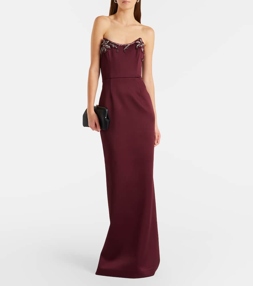 Alora embellished corset gown