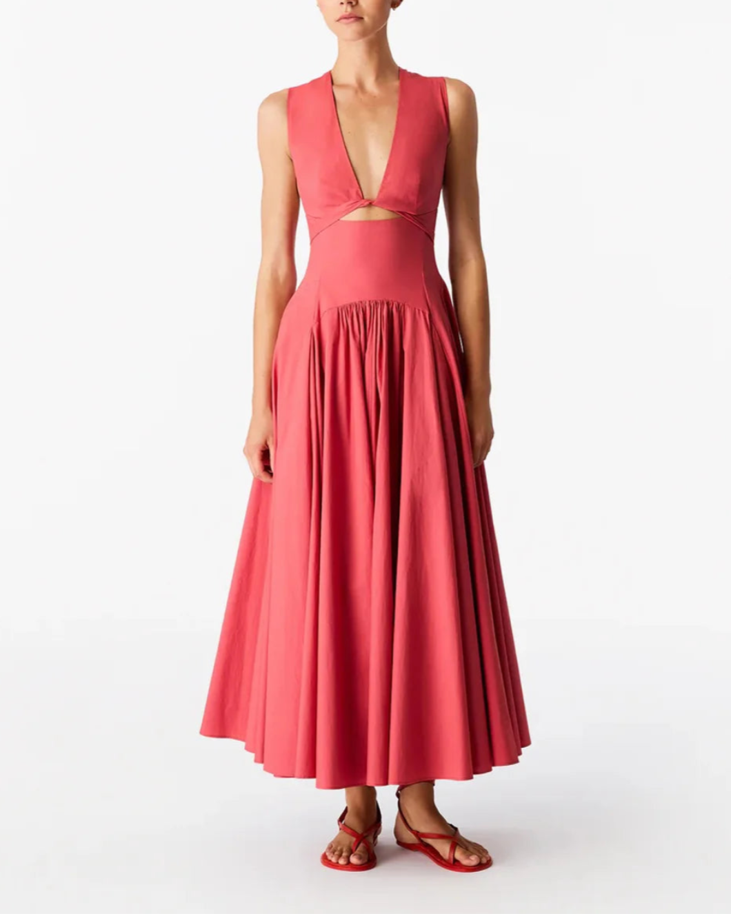 Cutout Circle Dress
