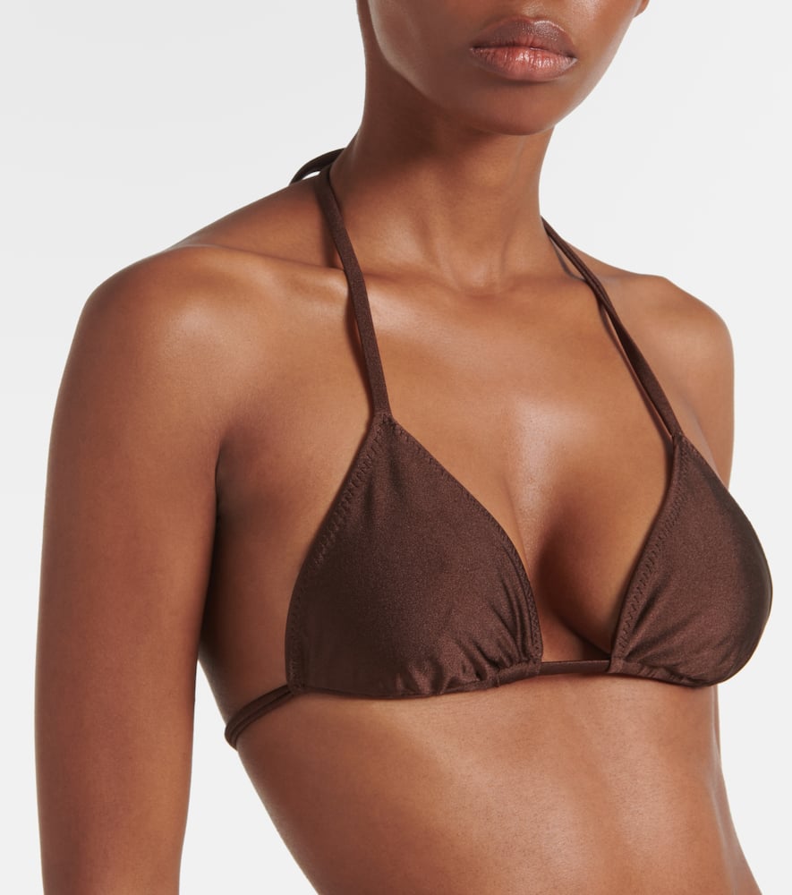 Triangle bikini top