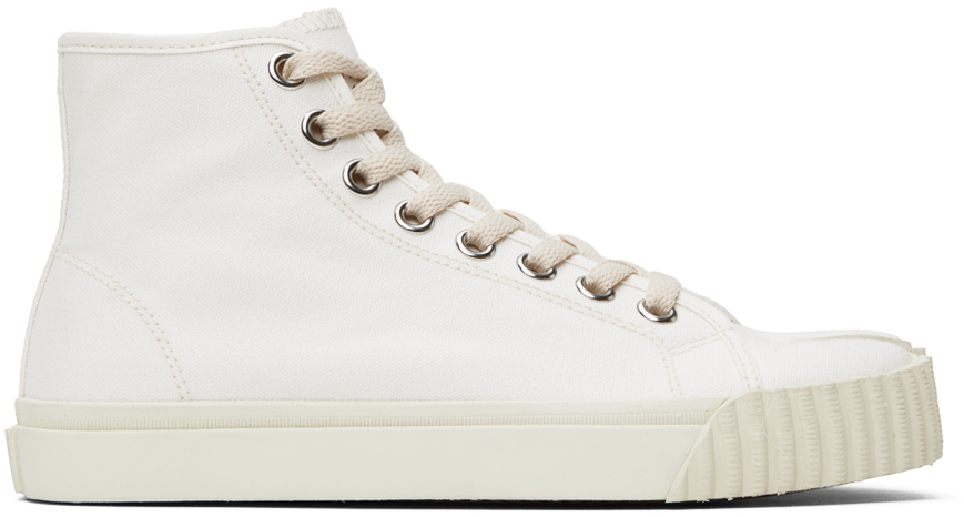 White tabi sneakers