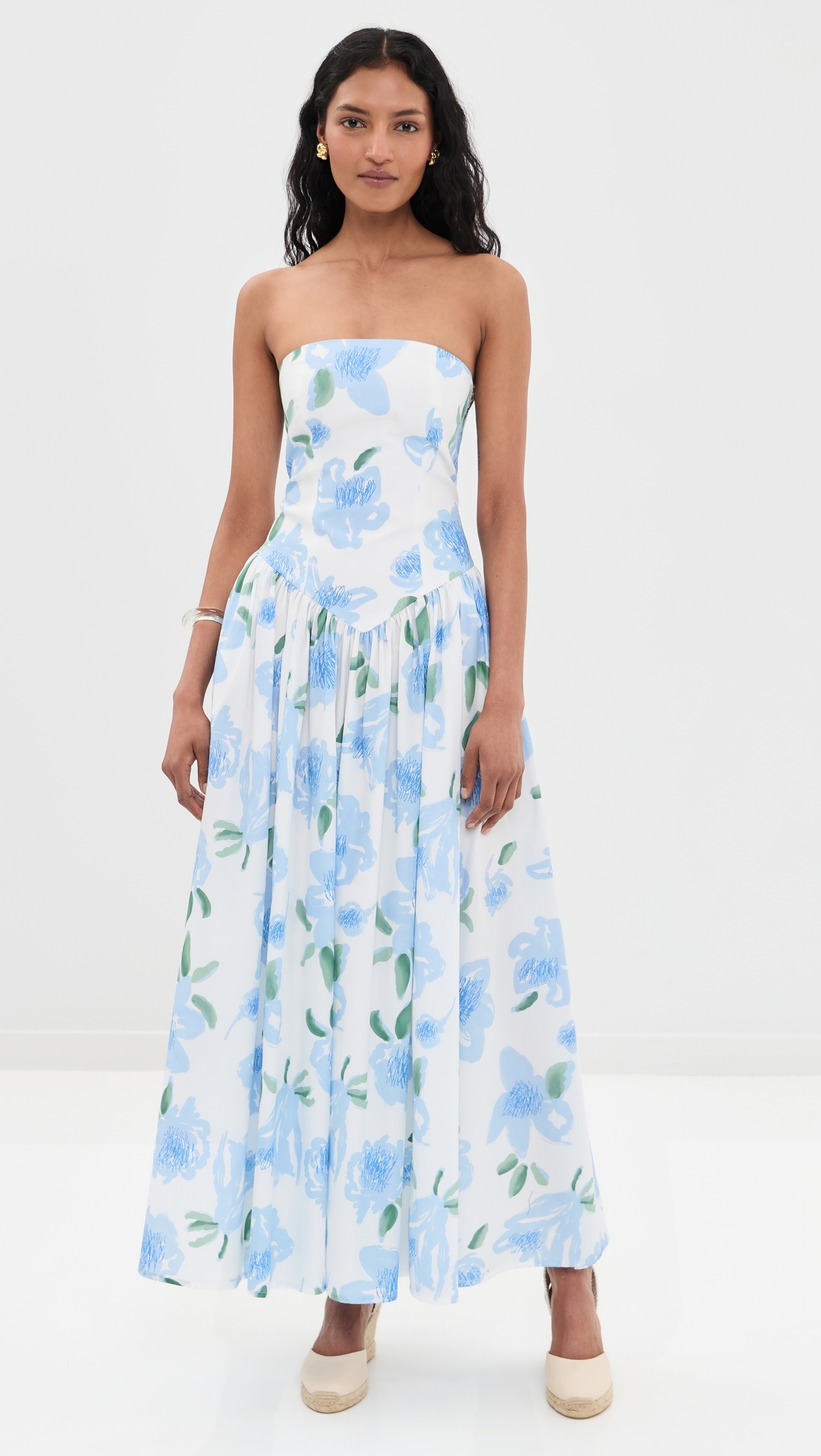 Golondrina Dress Peonia Blue