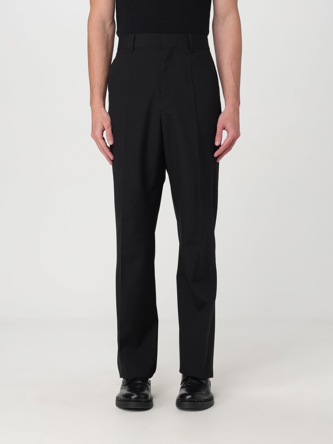 Pants Men color Black