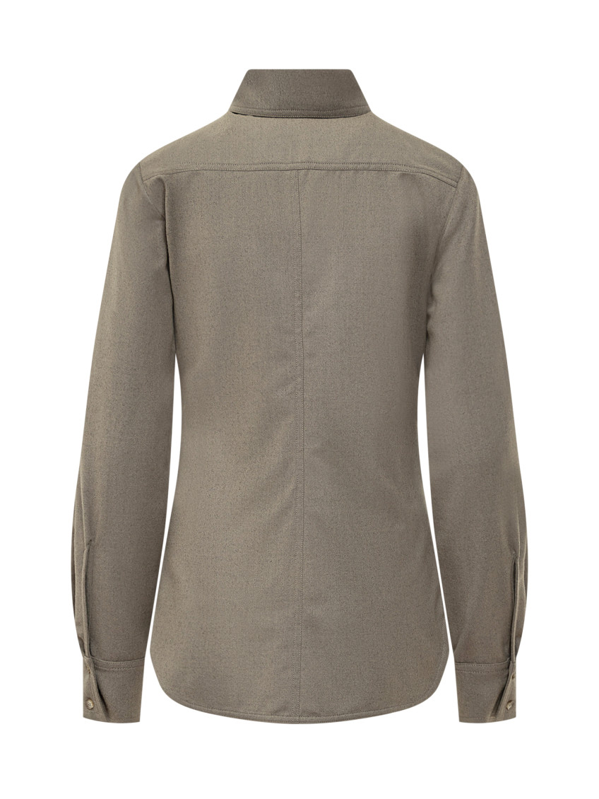Shirt With Buckles