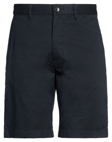 Man Shorts & Bermuda Shorts Black Size 26 Cotton, Elastane
