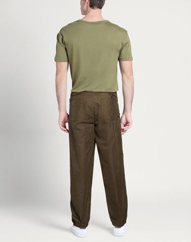 Man Pants Military green Size XL Cotton, Polyester, Polyamide