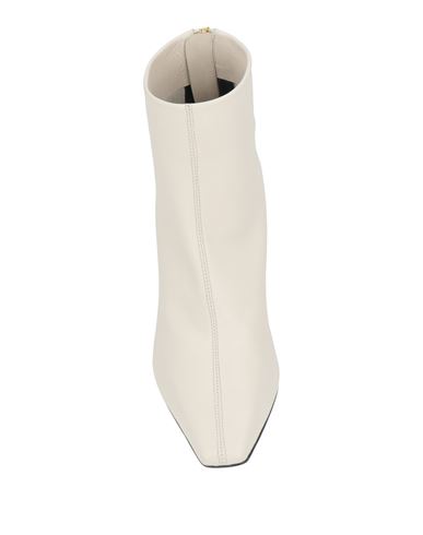 Kallistè Woman Ankle boots Ivory Size 5 Leather