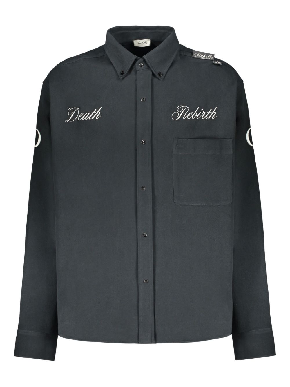 Isabella 1985 stretch-cotton shirt - Black
