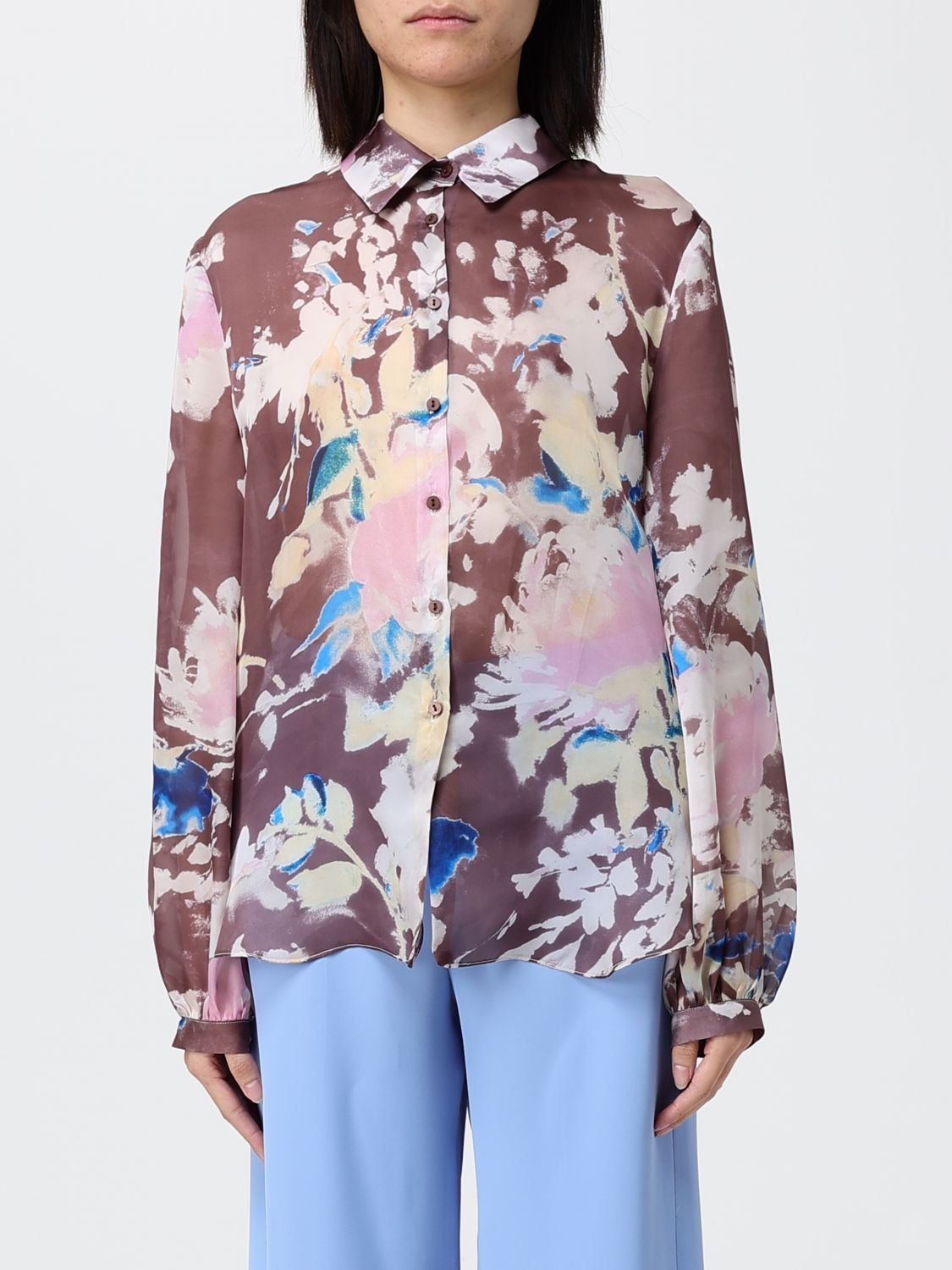 Shirt Woman color Ebony