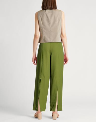 Woman Pants Military green Size 12 Polyester