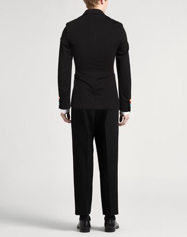 Man Blazer Black Size 34 Cotton, Polyamide, Elastane