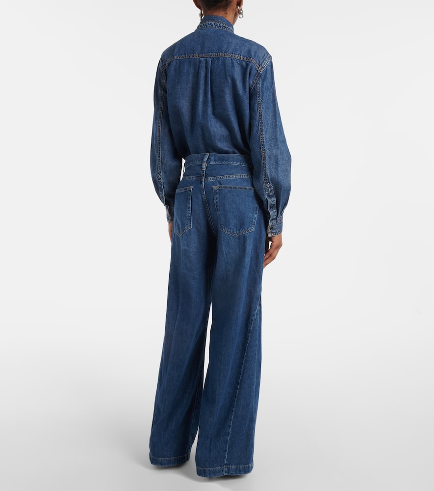 Le Baggy Palazzo wide-leg jeans
