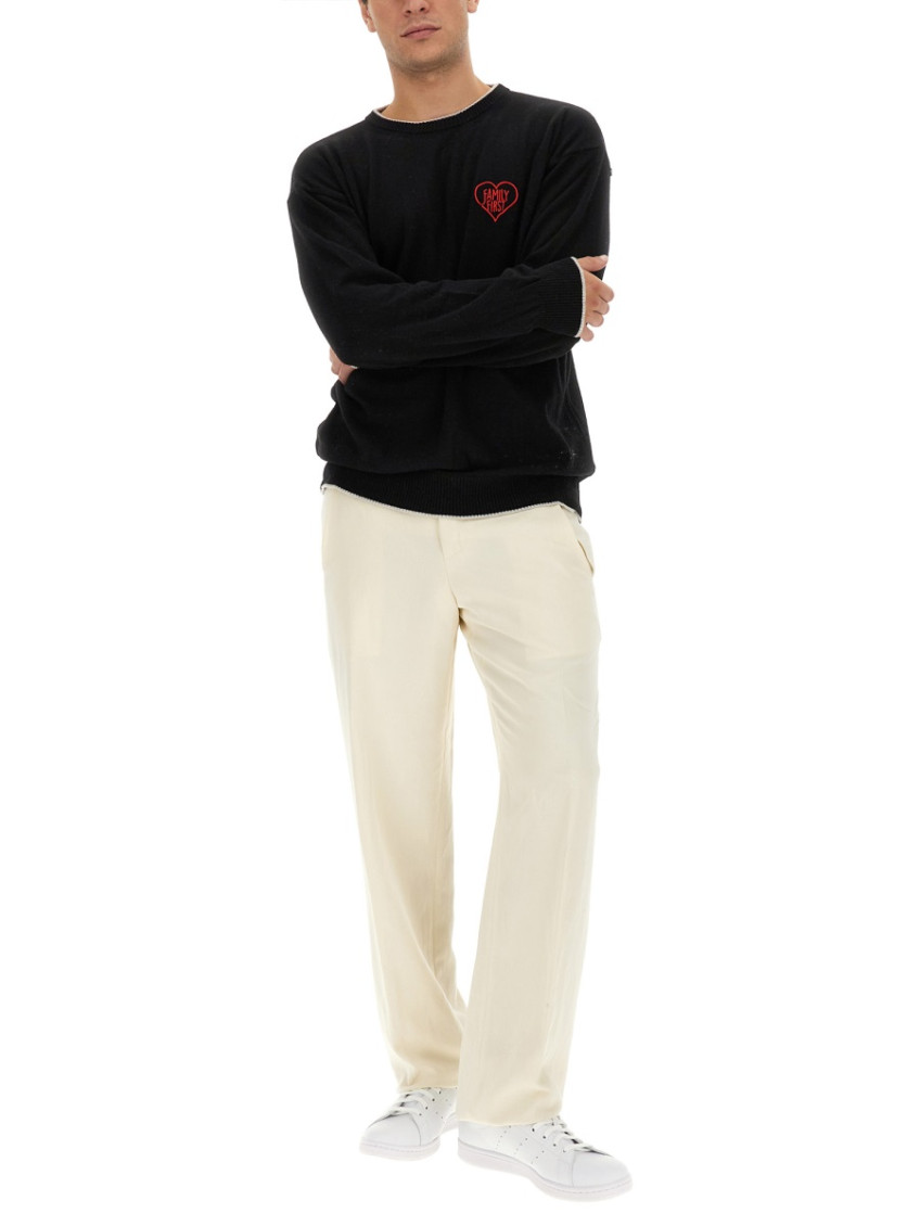 Black Crew Neck Sweaters