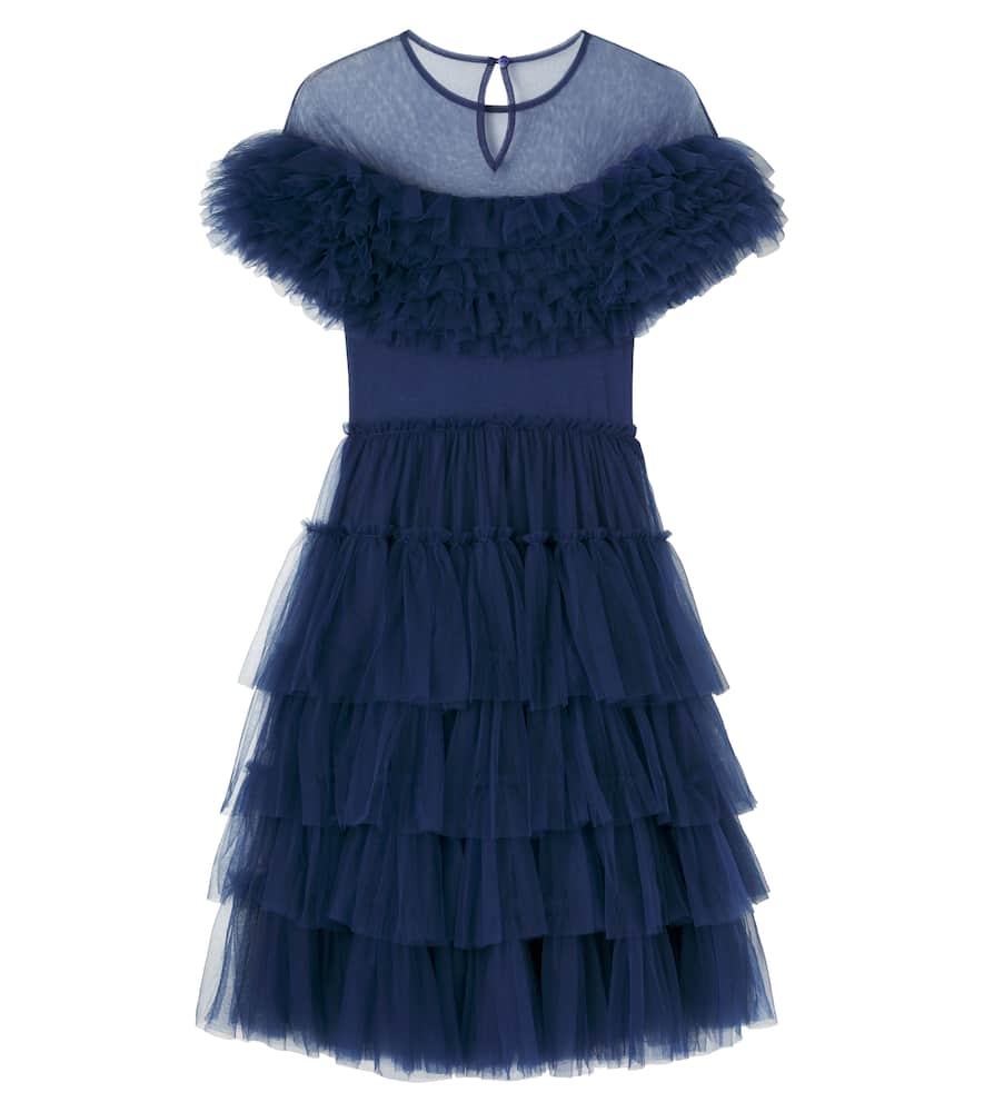 Pondersoa ruffled tulle dress