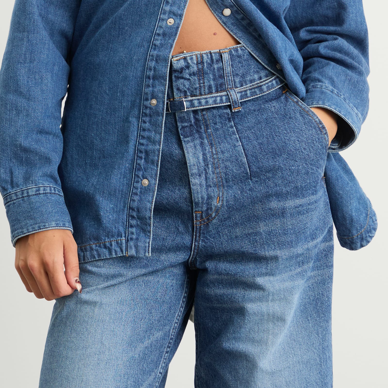 Women's Denim Pants Blue