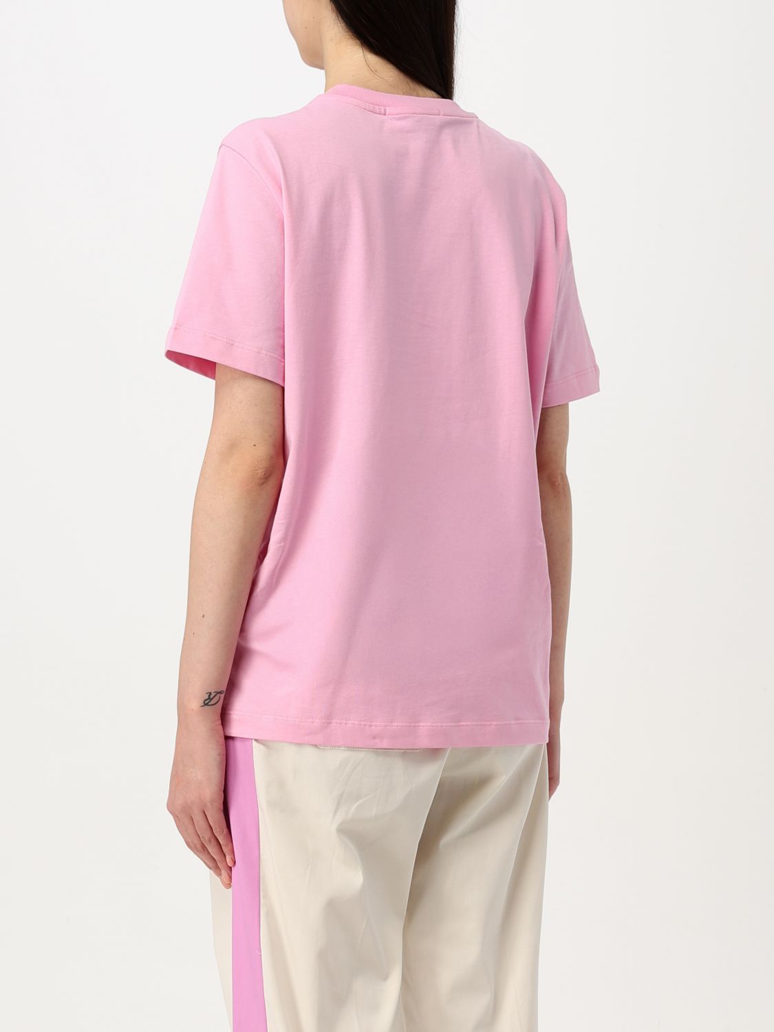 Polo Shirt MSGM Woman color Pink