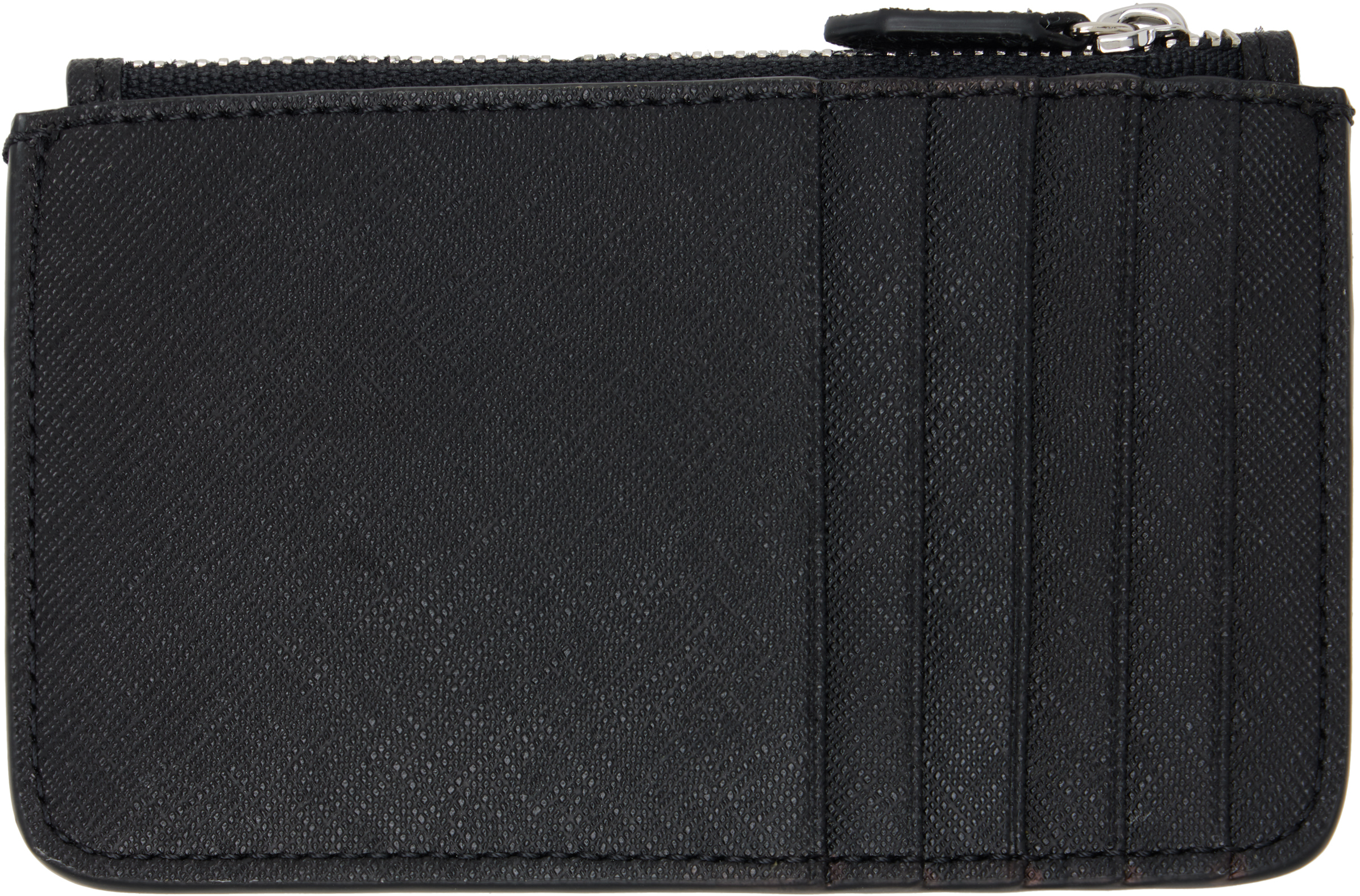 Black Half Moon Card Holder