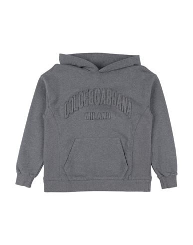 Kid Girl Sweatshirt Grey Size 12 Cotton, Polyester, Elastane